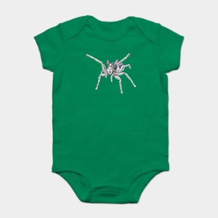 Jumping Spider Kitty Baby Bodysuit